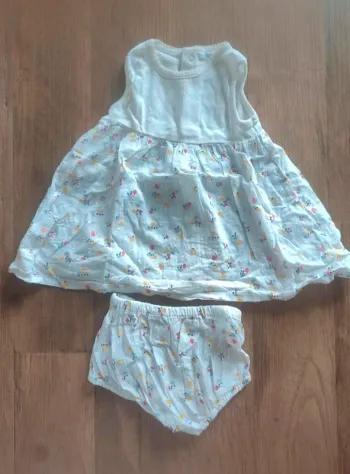 Robe avec bloomer 3 mois