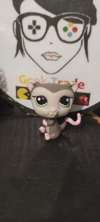 My Littlest Petshop Pet Shop LPS hasbro Authentic Opossum Possum 1015