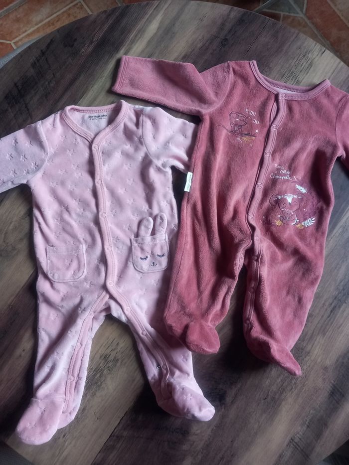 Lot de 2 pyjamas 3 mois
