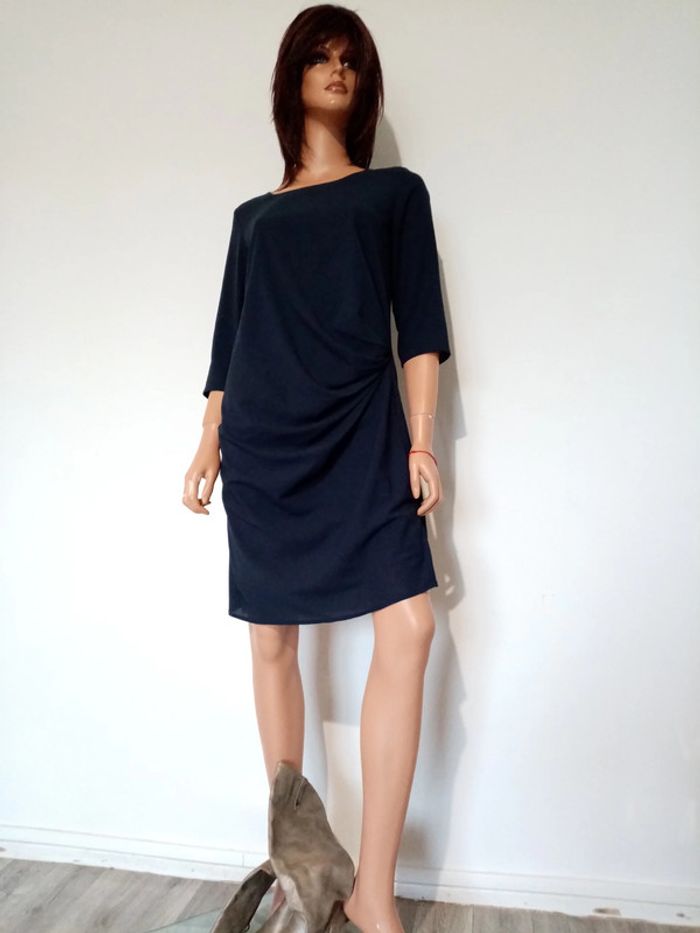 Robe cache cache marine L - photo numéro 2