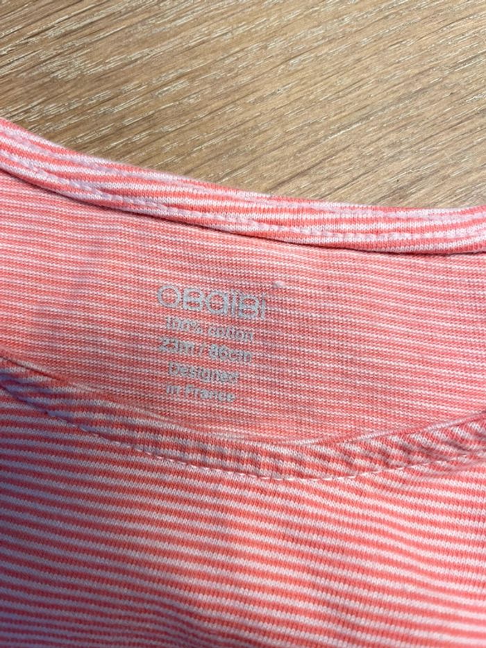 T-shirt cerises longues manches 23mois - photo numéro 2