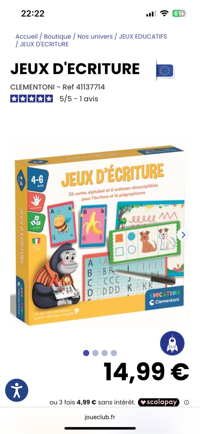 Jeux éducatif d’écriture - photo numéro 8