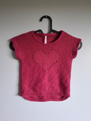 Pull sans manches 4 ans