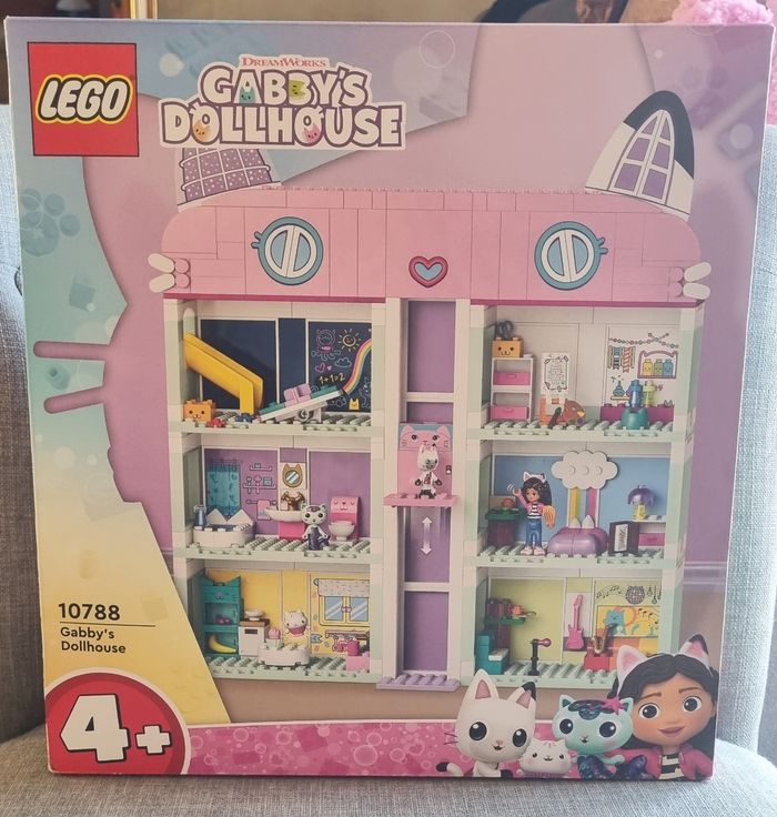 Lego gabby's dollhouse la maison magique 10788
