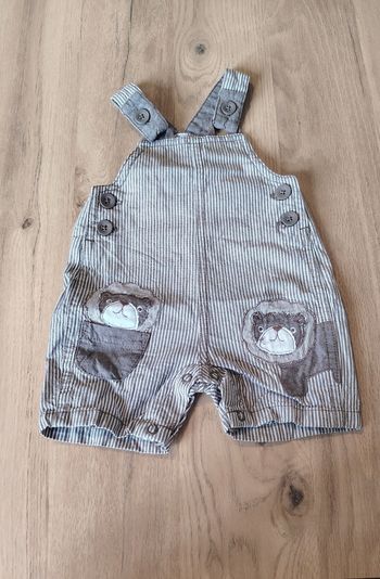 Salopette short 