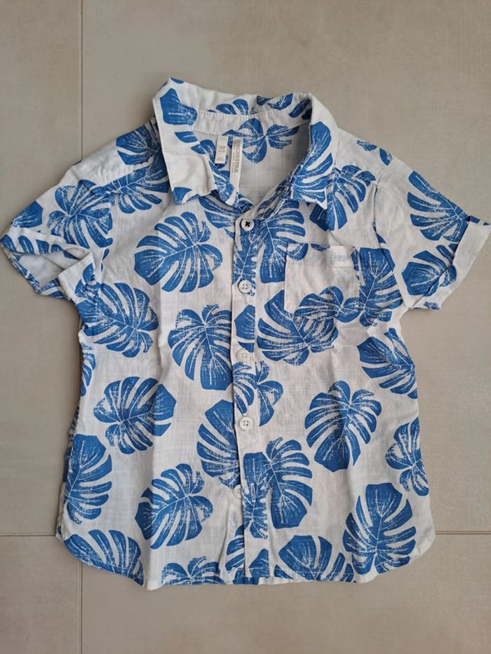 Chemise fleurie MC 18M Orchestra - TBE comme neuve