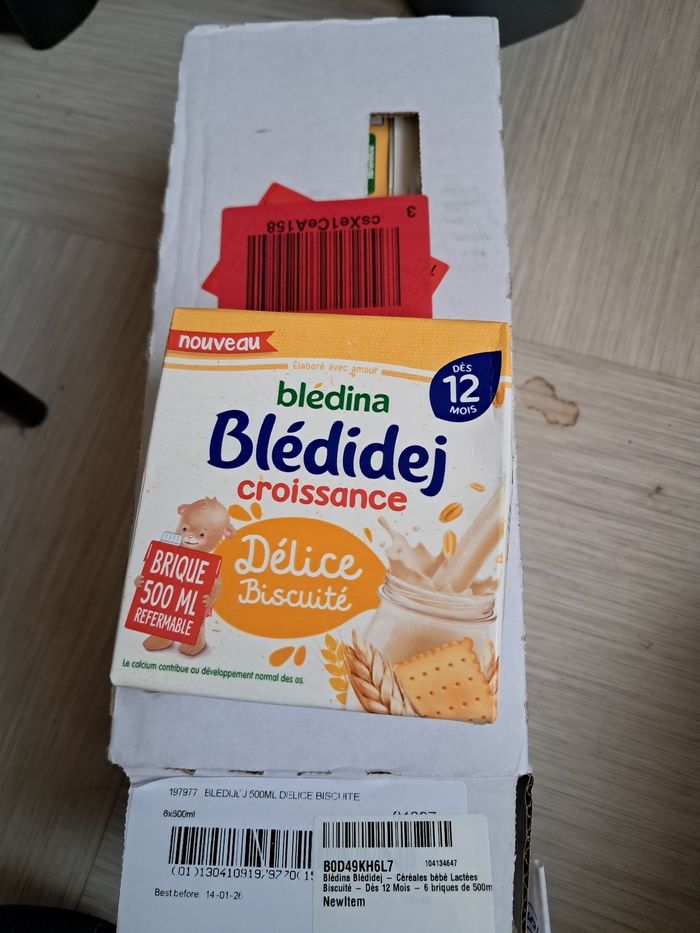 Bledidejj saveur biscuit 500ml  6 briques - photo numéro 2