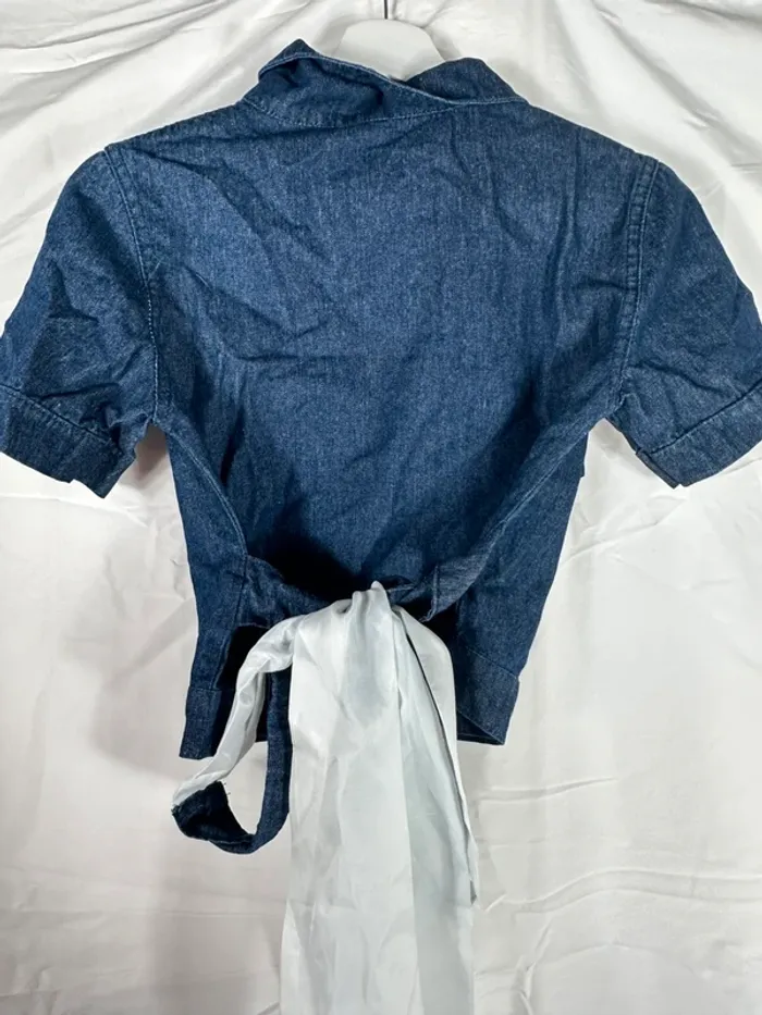 Top court en jean AliExpress - photo numéro 2