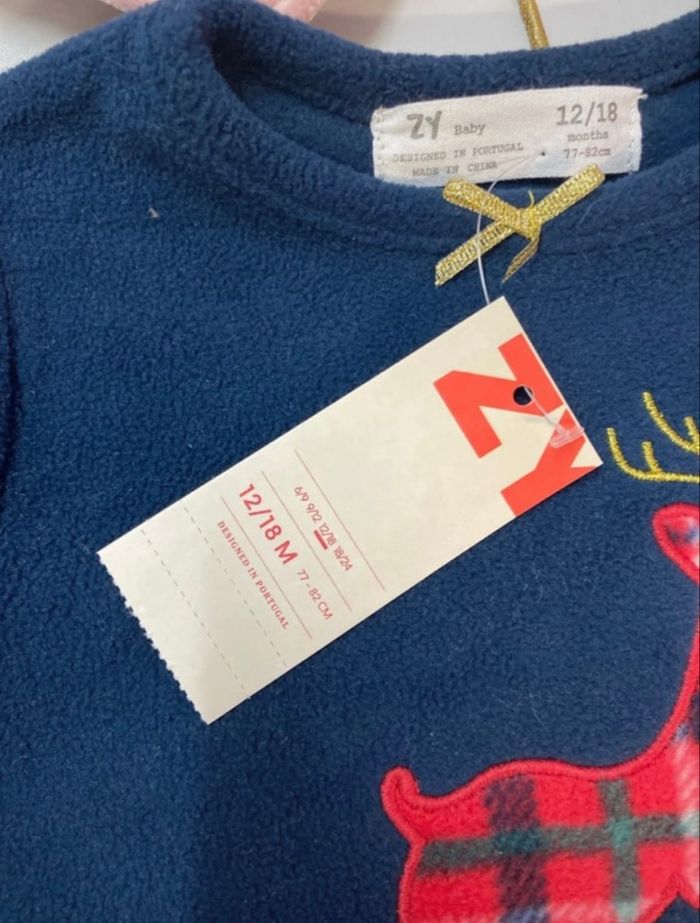 Pyjama bébé fille - neuf - Zippy - Taille 12 mois - photo numéro 2