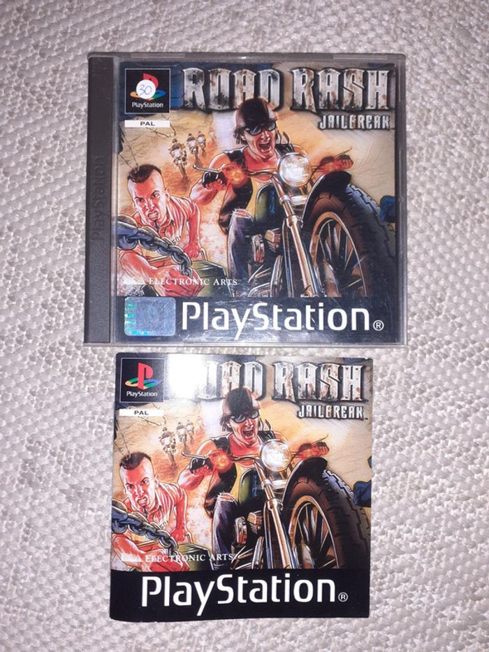 Playstation 1 ps1 road rash jailbreak