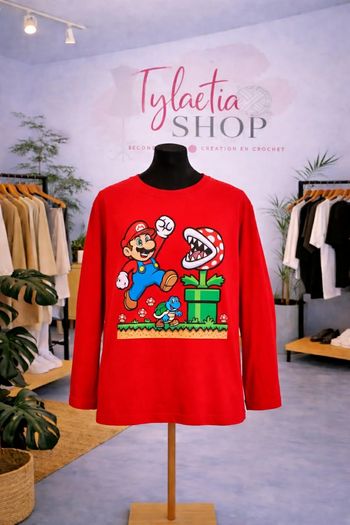 T-shirt manche longues - 8 ans 