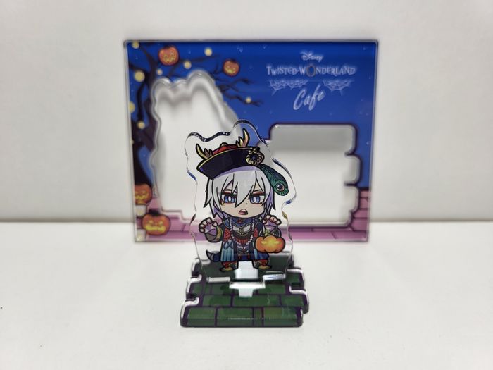 twisted wonderland Silver halloween Acrylic Figurine 2D Stand