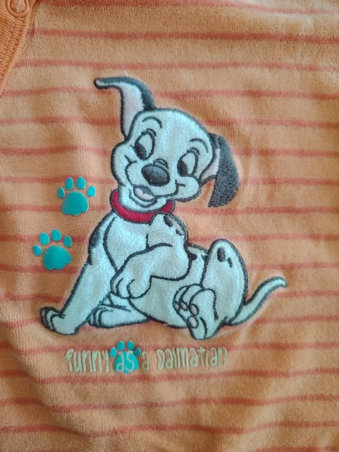 Pyjama velours 1 pièce Disney 101 Dalmatiens - photo numéro 2