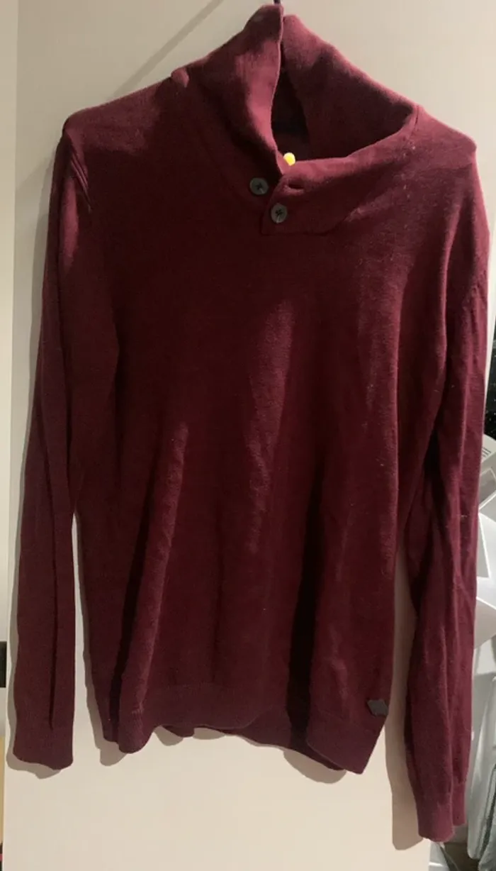 Pull bordeaux