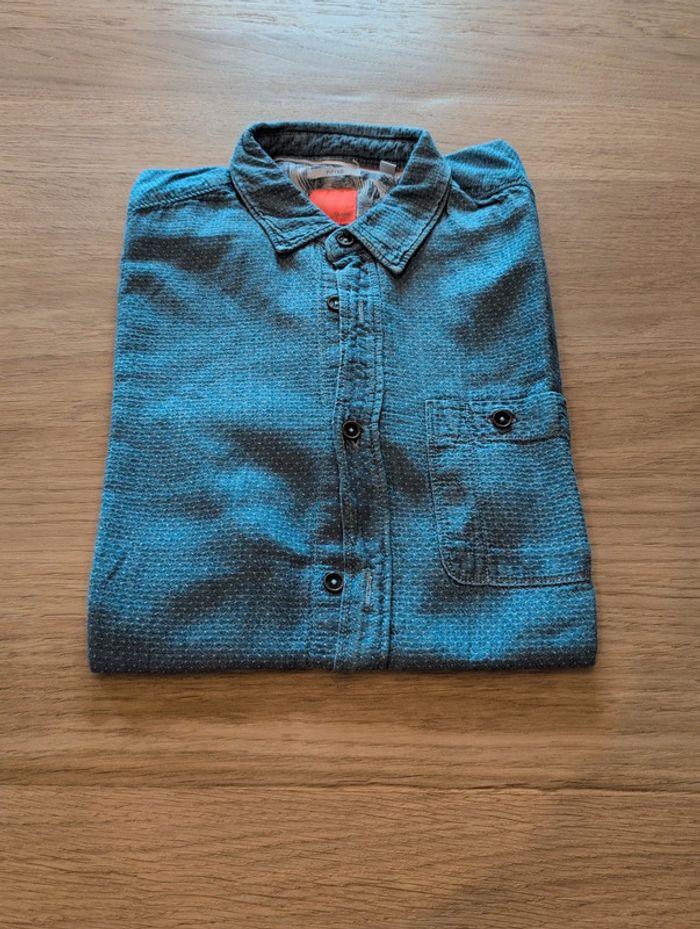 Chemisette chemise a manche courte chemise Uni