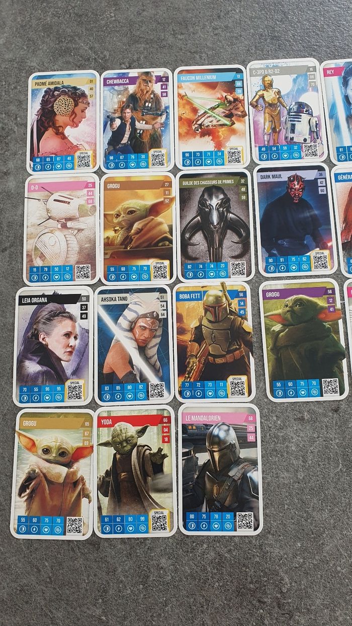 Cartes Star Wars Auchan - photo numéro 4