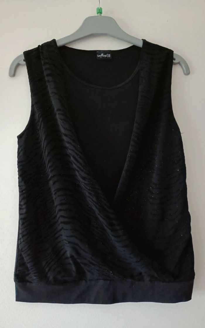 T shirt a paillettes