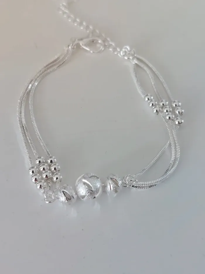 Magnifique bracelet en argent - photo numéro 3