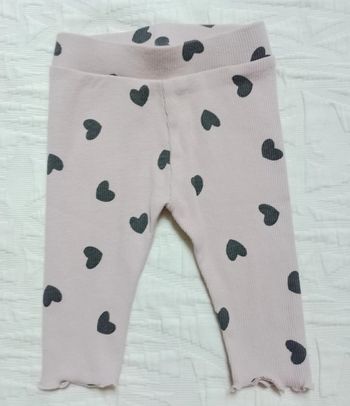 Kiabi legging côtelé coeur
