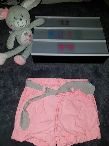 Short fluo 12 mois