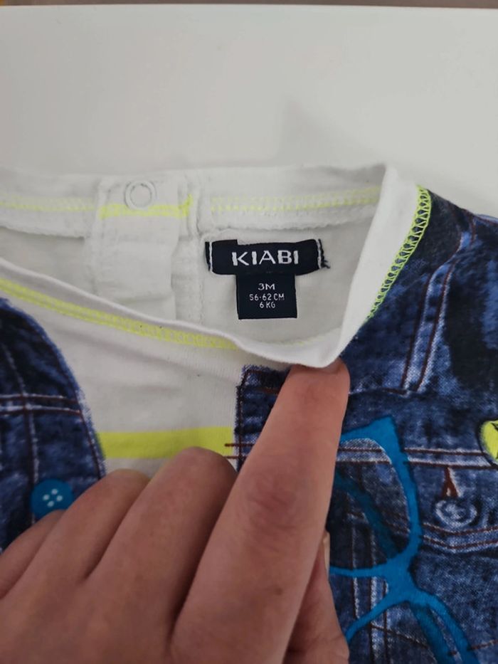 Tee shirt bebe manches courtes - photo numéro 3