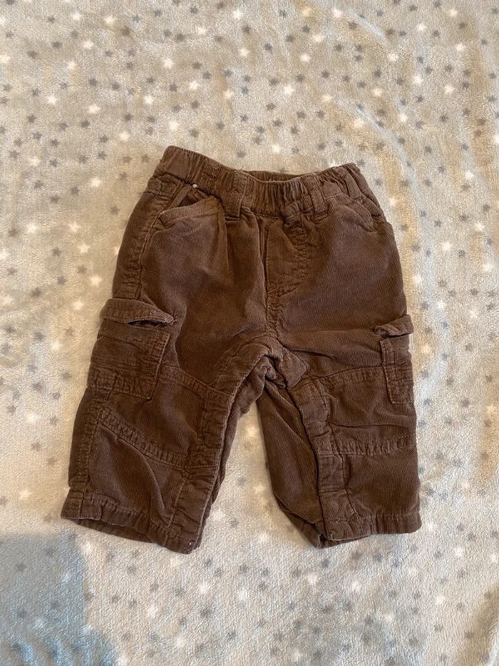 Pantalon velours 3 mois Vertbaudet