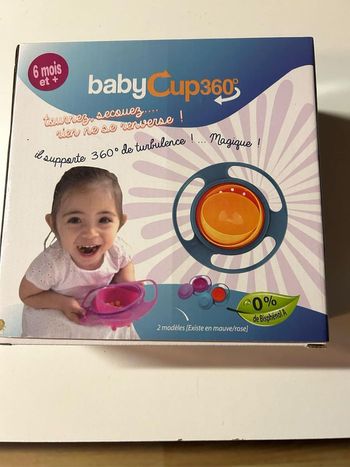 Babycup bol anti renversement