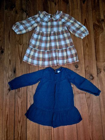 Lot de 2 robes demi saison