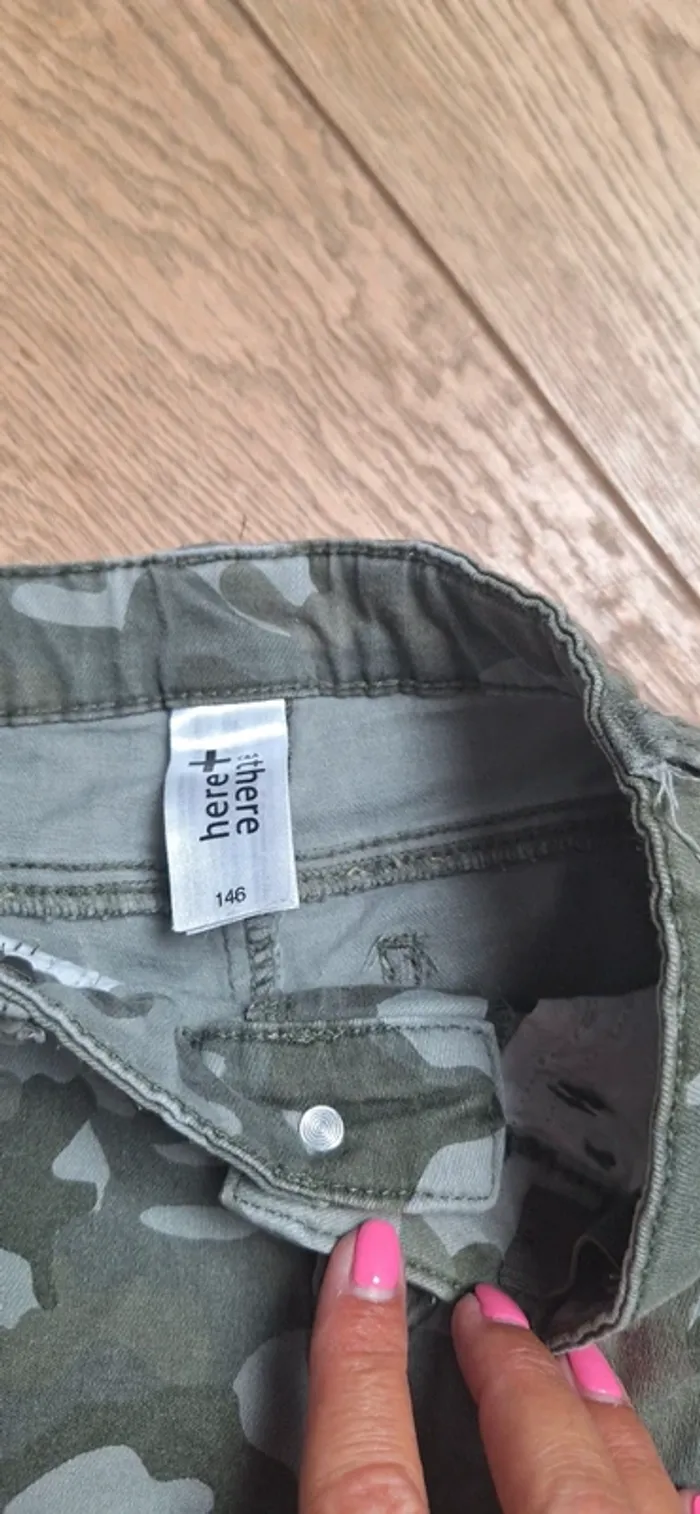 Jeans imprimé militaire - photo numéro 4