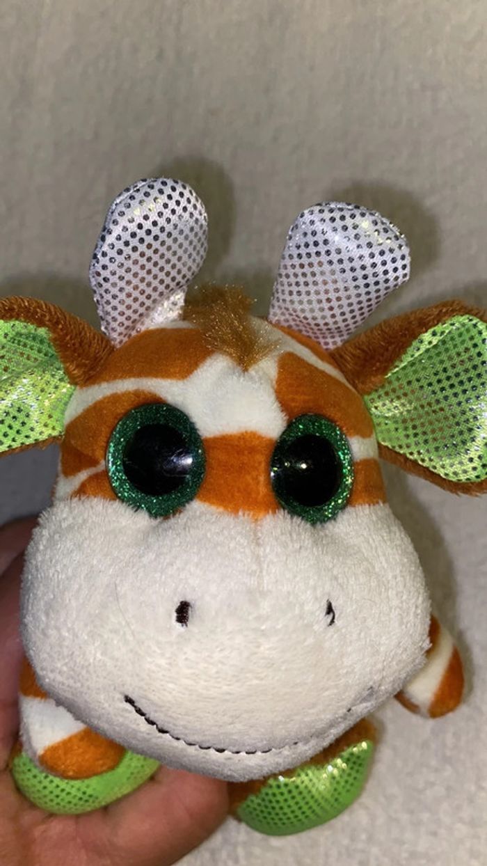 Doudou peluche girafe 🦒 bazooka - photo numéro 3