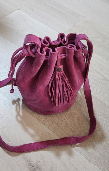 Sac a bandoulière  en Vrai Cuir Promod