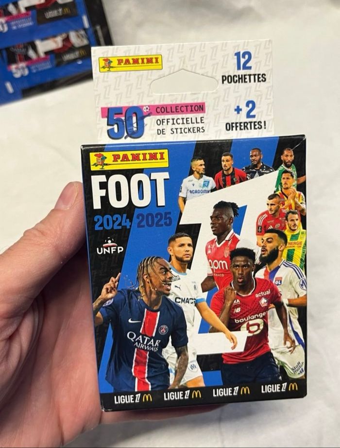 Kit panini stickers FOOT 50 collection 2024 / 2025 - photo numéro 7