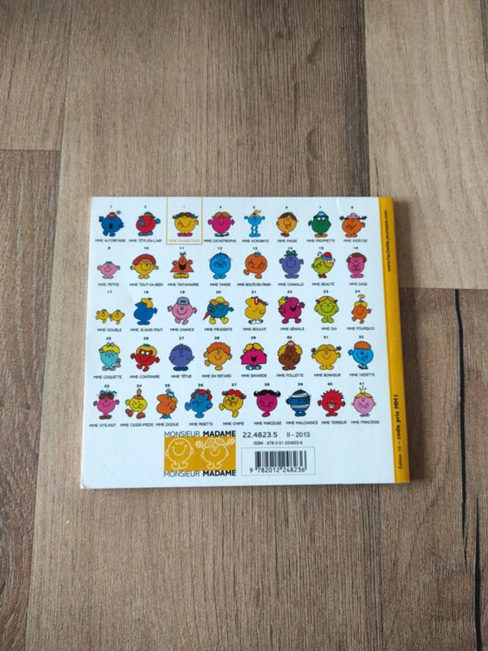 Livre : Mme Range-tout - photo numéro 2