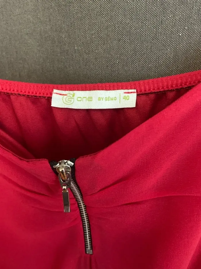 Jolie petite robe rouge - photo numéro 3