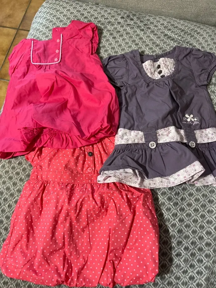 Lot de 3 robes