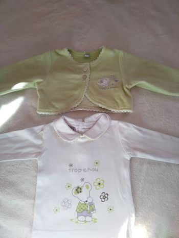 Ensemble chemise et boléro