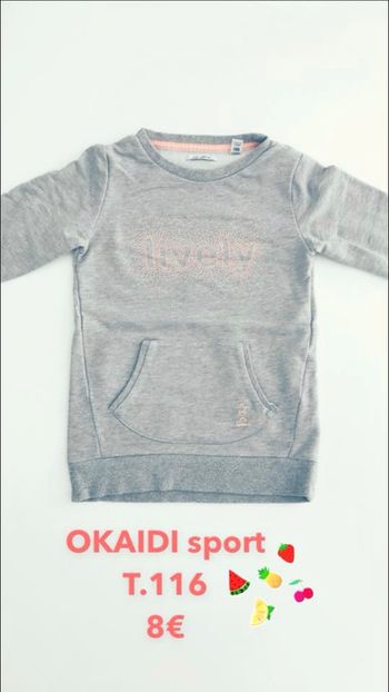 Sweet Okaïdi sport 6 ans