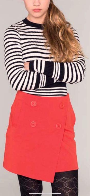 Pull rayé little miss captain en M