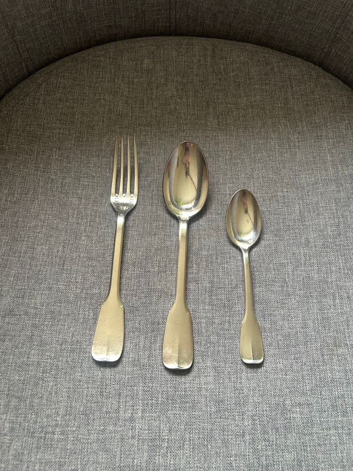 1 service couverts métal argenté