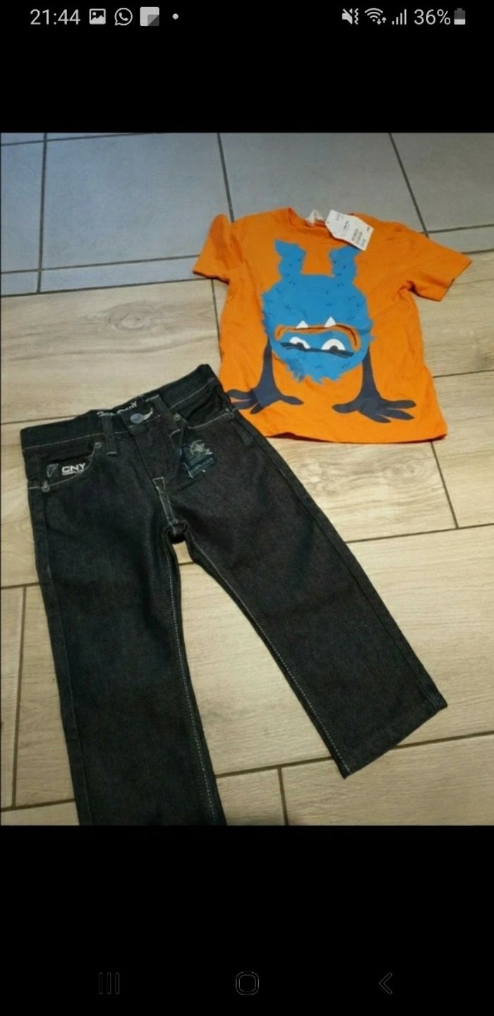 Ensemble garçon neuf 2/4 ans - photo numéro 2