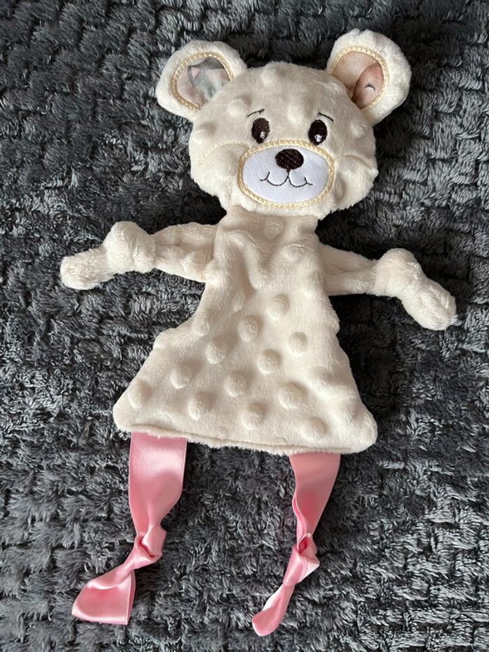 Doudou ours neuf artisanal - photo numéro 6