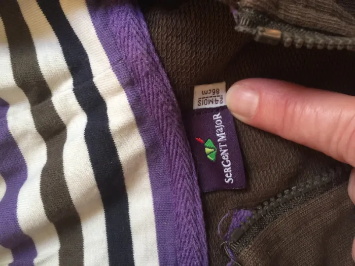 Gros lot 6 articles garçon 2 ans sweat blouson pantalon - photo numéro 11