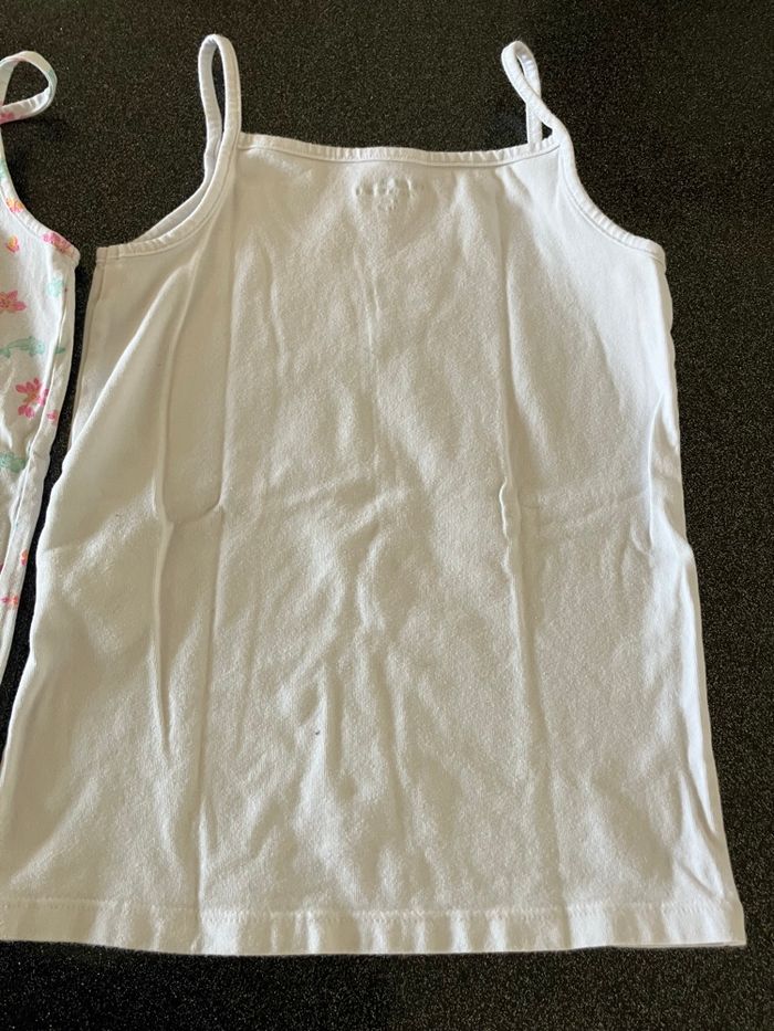 2 débardeurs sous vêtement fille 6 ans DPAM - photo numéro 6