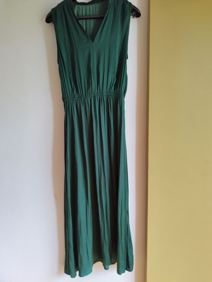 Robe verte monoprix - photo numéro 8