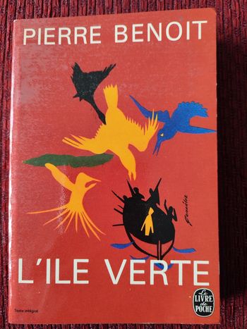 Livre "L'île verte" - Pierre Benoît