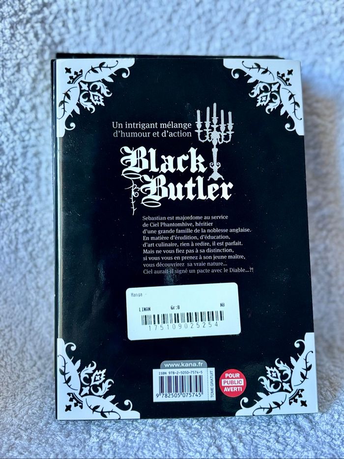 3 tomes Black Butler - photo numéro 2