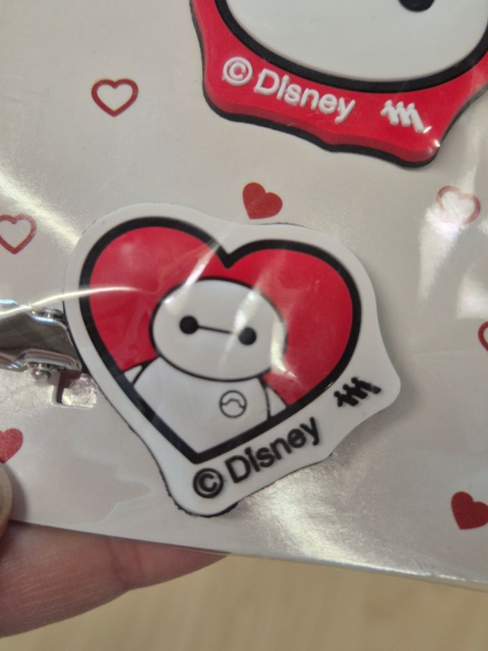 Set 2 pinces à cheveux Disney Baymax (Les Nouveaux Heros) - photo numéro 4