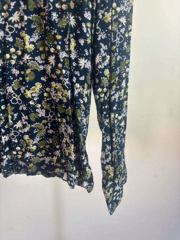 Chemise en col V fleuri u collection taille XXL/44 - photo numéro 3