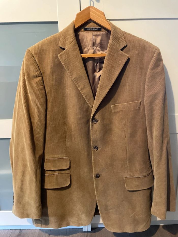Veste en velours côtelé