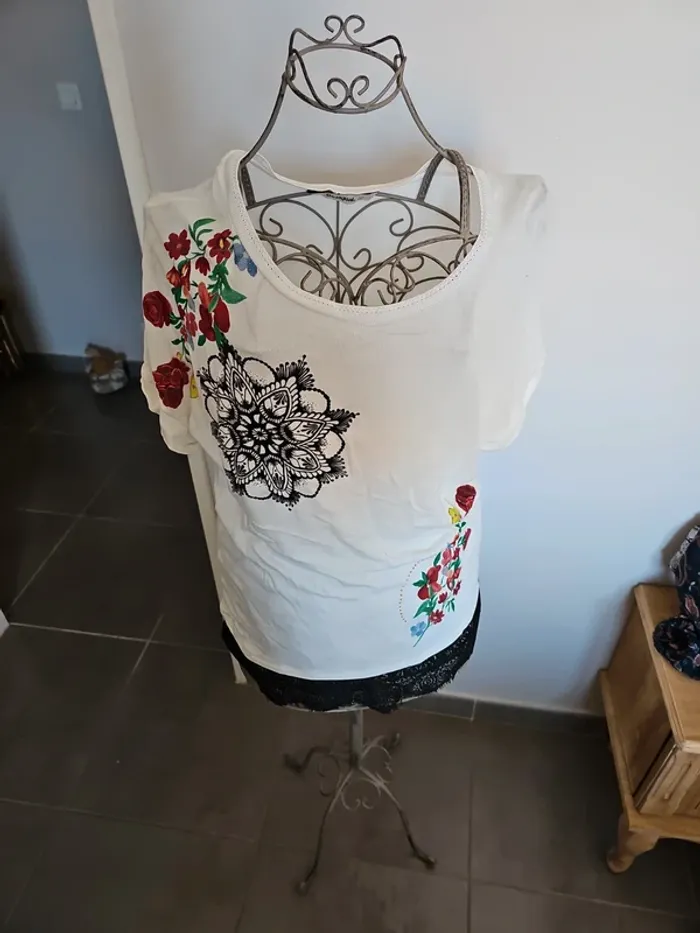 Tee shirt desigual - photo numéro 3